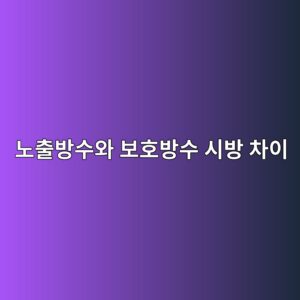 노출방수와 보호방수 시방 차이, 설계 시 선정 기준 9 eb85b8ecb69cebb0a9ec8898ec9980 ebb3b4ed98b8ebb0a9ec8898 ec8b9cebb0a9 ecb0a8ec9db4 1786502985